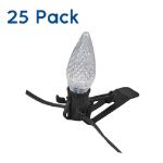 Black All-In-One Clips 25 Pack