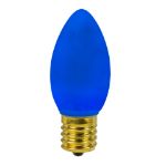 C9 RetroGlo® Vintage Blue Ceramic LED Replacement Bulbs - 25 Pack