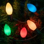 C9 RetroGlo® Vintage White Ceramic LED Replacement Bulbs - 25 Pack