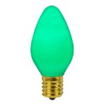 C7 RetroGlo® Vintage Green Ceramic LED Replacement Bulbs - 25 Pack