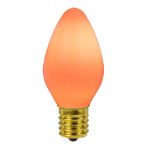 C7 RetroGlo® Vintage Orange Ceramic LED Replacement Bulbs - 25 Pack