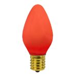 C7 RetroGlo® Vintage Orange Ceramic LED Replacement Bulbs - 25 Pack