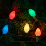 C7 RetroGlo® Vintage Red Ceramic LED Replacement Bulbs - 25 Pack