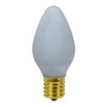C7 RetroGlo® Vintage White Ceramic LED Replacement Bulbs - 25 Pack