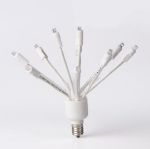 LED C9 Glitzer by Holidynamics Twinkle Pure White 5pk