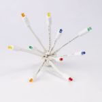 LED C9 Glitzer by Holidynamics Twinkle Multi Color 5pk