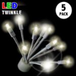 LED C9 Glitzer by Holidynamics Twinkle Warm White 5pk
