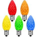 NL Select Multi Color C7 LED Replacement Bulbs 25 Pack