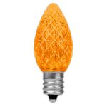 NL Select Orange C7 LED Replacement Bulbs 25 Pack