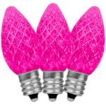 NL Select Pink C7 LED Replacement Bulbs 25 Pack