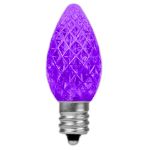 NL Select Purple C7 LED Replacement Bulbs 25 Pack