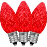 NL Select Red C7 LED Replacement Bulbs 25 Pack