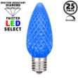 NL Select Blue C9 LED Replacement Bulbs 25 Pack