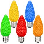 NL Select Multi Color C9 LED Replacement Bulbs 25 Pack