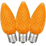 NL Select Orange C9 LED Replacement Bulbs 25 Pack