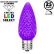 NL Select Purple C9 LED Replacement Bulbs 25 Pack