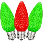 NL Select Red/Green C9 LED Replacement Bulbs 25 Pack