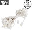 C7 50' Stringers 12" Spacing White Wire