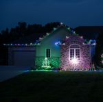 LED C9 Glitzer by Holidynamics Twinkle Multi Color 5pk