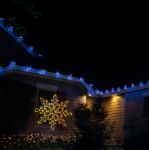 LED C9 Glitzer by Holidynamics Twinkle R/W/B 5pk