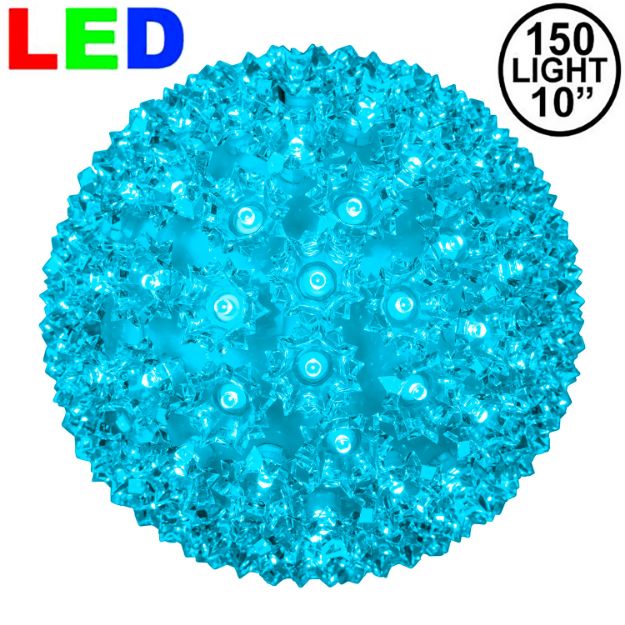 150 Teal LED 10" Sphere