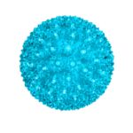 100 Teal LED 7.5" Sphere
