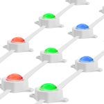 50ft Permanent Outdoor Eve Lights App Controlled RGBTW White Wire