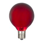 RetroGlo® Red Satin G40 Globe Bulbs 25 Pack