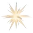 24" LED Moravian Star - White Frosted
