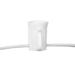 Novelty Lights C9 1000' Spool 12" Spacing 10 Amp White Wire