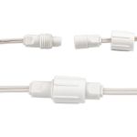 Coaxial X Connector - White