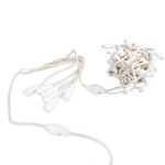 Coaxial Flex 8 Way Connector - White