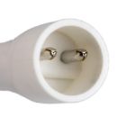 Coaxial Flex 8 Way Connector - White