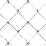 Lime Green LED Net Lights 4x6 Green Wire