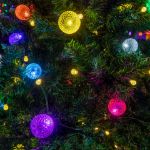 Modern Multi Color Diamond Faceted LED G40 Globe Bulbs - 25pk
