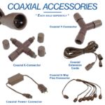 Coaxial 6' Extension - Brown