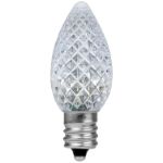 PeakPro Twinkle Pure White C7 LED Replacement Bulbs 25 Pack