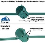 PeakPro Commercial Grade C9 1000' Spool 12" Spacing 10 Amp Green Wire