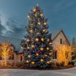 24" LED Moravian Star - Silver Metallic