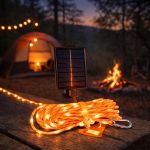 Solar Luminous Safety Cord 23FT - Orange