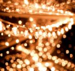 25 G30 Globe Light String Set with Clear Bulbs on Brown Wire