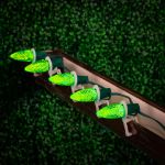 PeakPro Lime Green C7 LED Replacement Bulbs 25 Pack