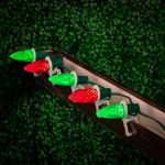 PeakPro Red/Green C7 LED Replacement Bulbs 25 Pack