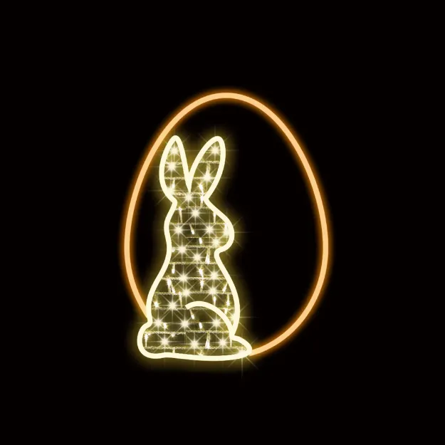 Easter Bunny with Easter Egg