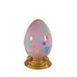 4.5' Pastel Polka Dot Egg with Base