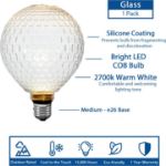 Celeste Glow G125 LED Glass Globe Bulb