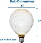 Celeste Glow G125 LED Glass Globe Bulb