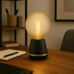 Dimpled Dawn G125 LED Glass Globe Bulb