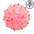 Pink 50 Light Mini Starlight Sphere 6"