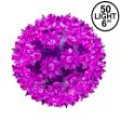 Purple 50 Light Mini Starlight Sphere 6"
